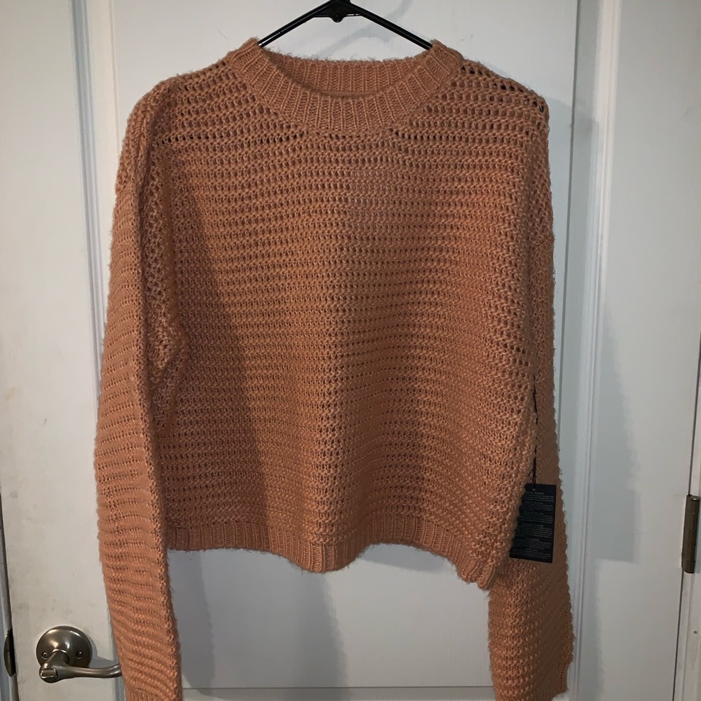 Pink sweater